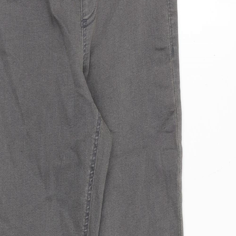 Marks and Spencer Womens Grey Cotton Jegging Jeans Size 6 Regular