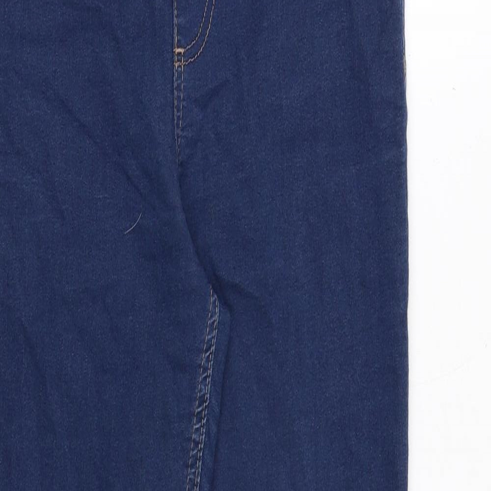 Marks and Spencer Womens Blue Cotton Jegging Jeans Size 10 Regular