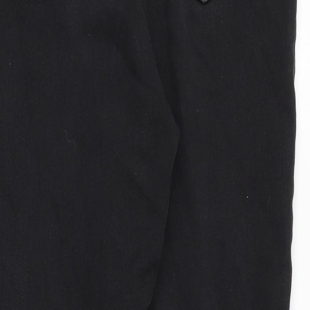 Marks and Spencer Womens Black Polyester Skinny Jeans Size 12 Regular Zip