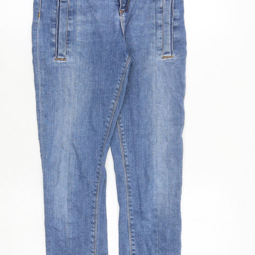 ASOS Womens Blue Cotton Skinny Jeans Size 26 in Regular Zip