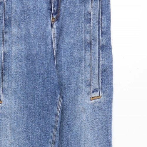 ASOS Womens Blue Cotton Skinny Jeans Size 26 in Regular Zip