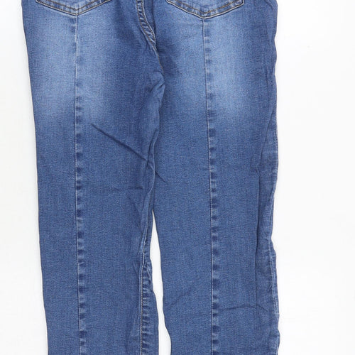 Urban Bliss Womens Black Cotton Skinny Jeans Size 10 Regular Zip