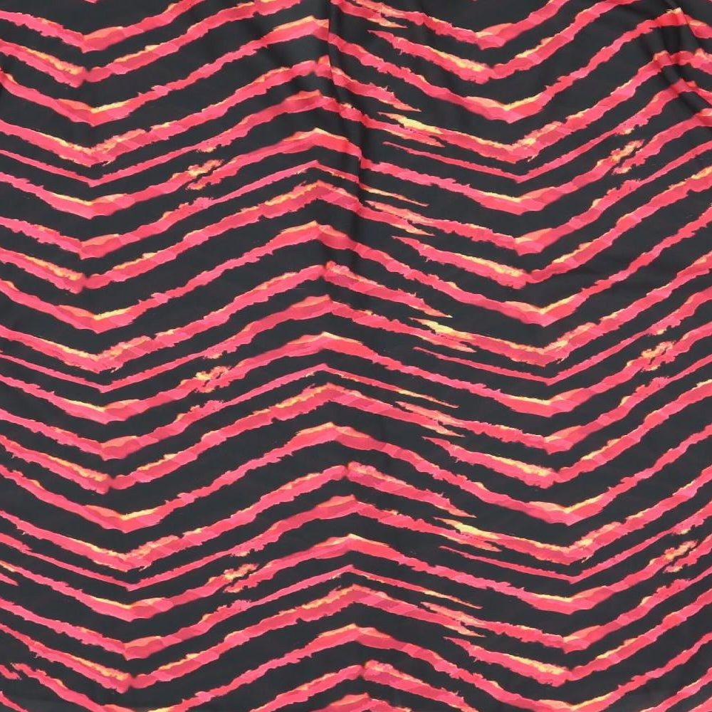 Very Womens Multicoloured Geometric Polyester Basic Blouse Size 20 V-Neck