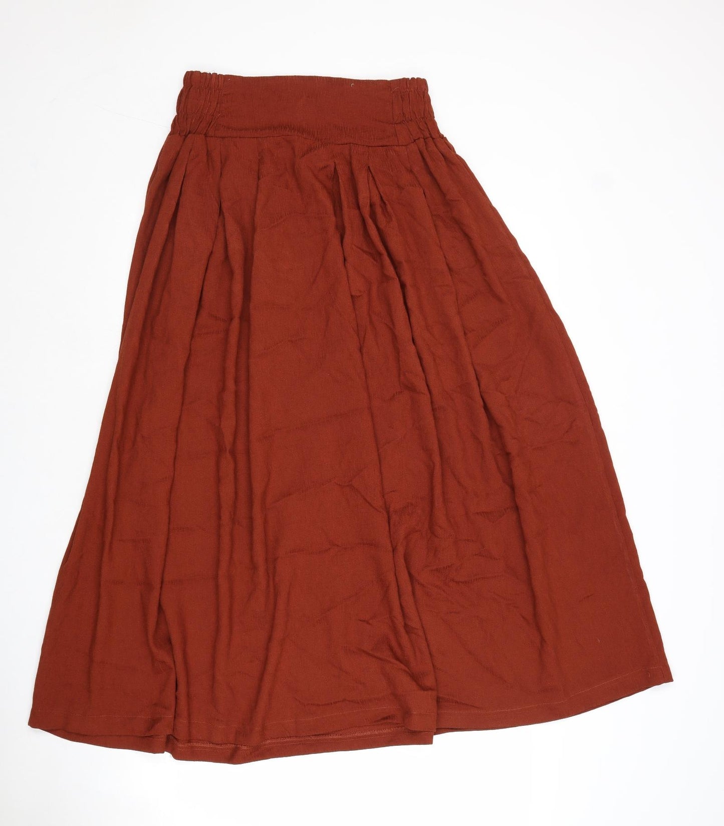 Outfitters Womens Brown Polyester Peasant Skirt Size M