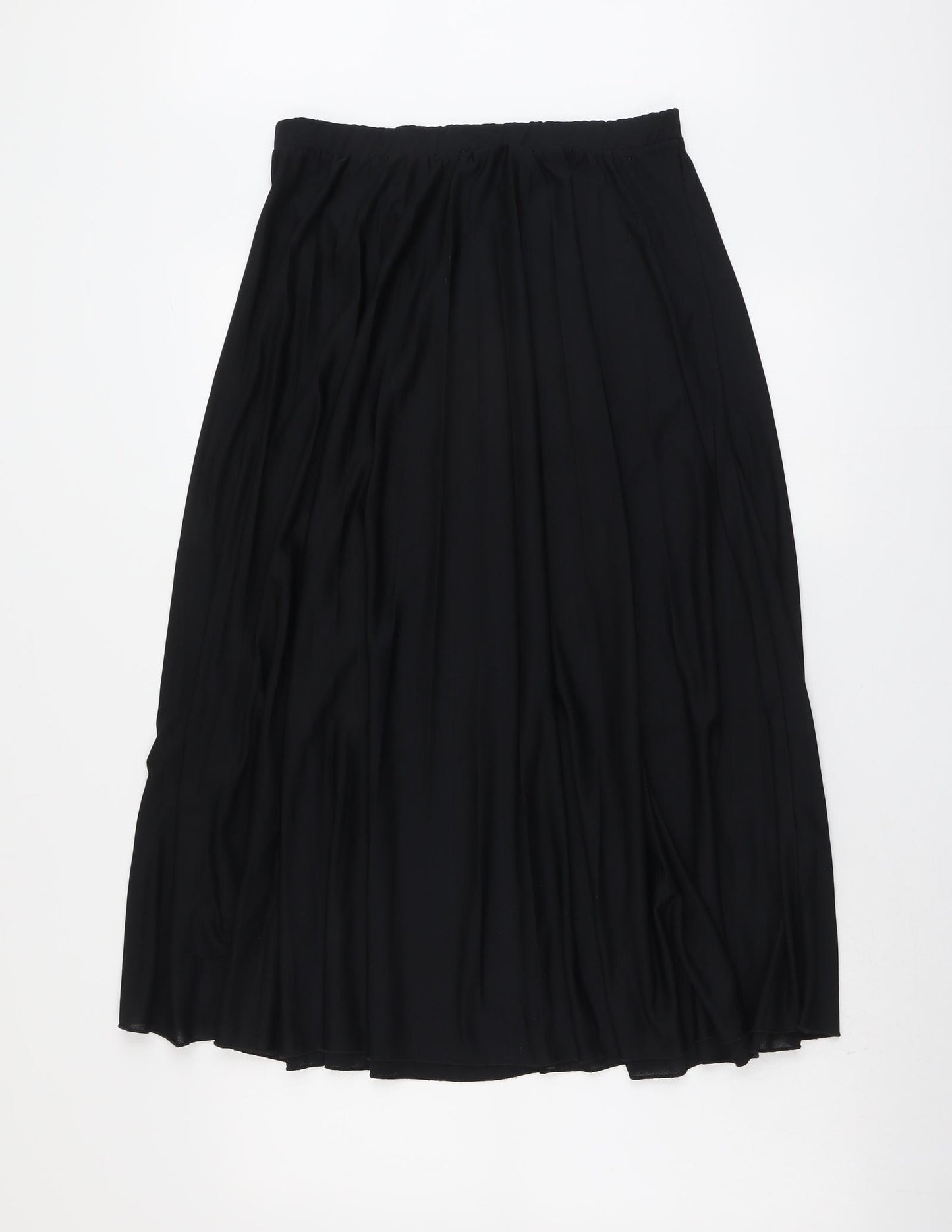 ASOS Womens Black Polyester Swing Skirt Size 14