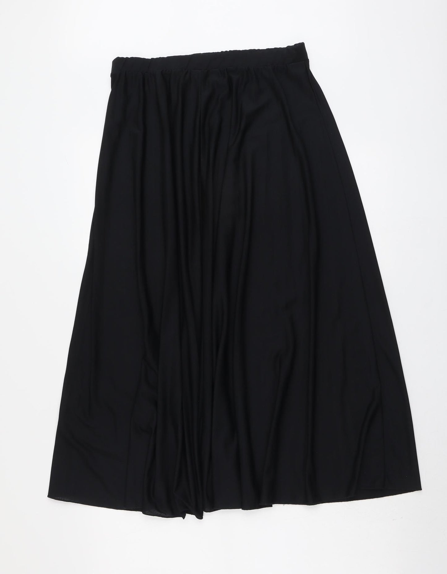 ASOS Womens Black Polyester Swing Skirt Size 14
