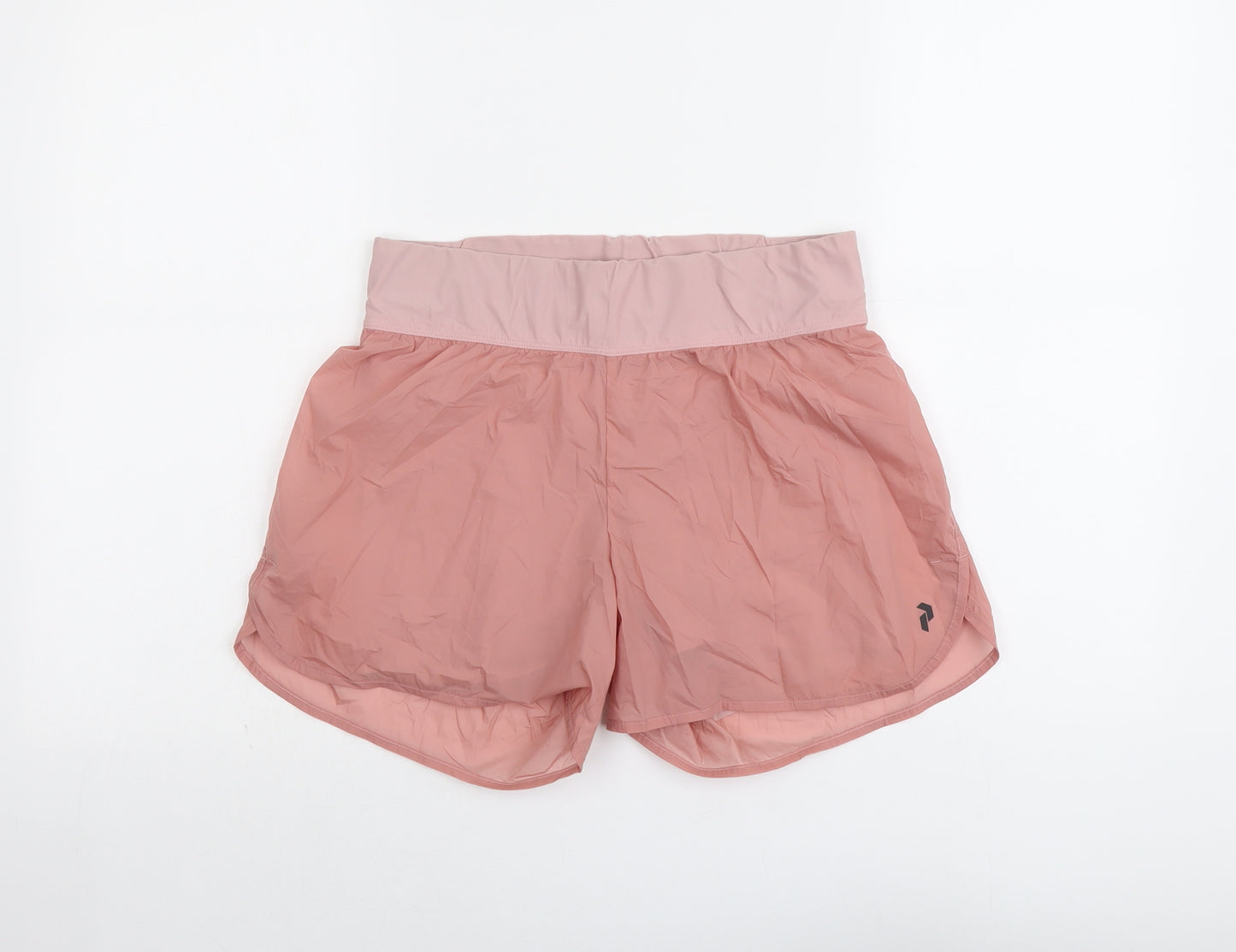 Peak Performance Womens Pink Polyamide Sweat Shorts Size M L4 in Regular