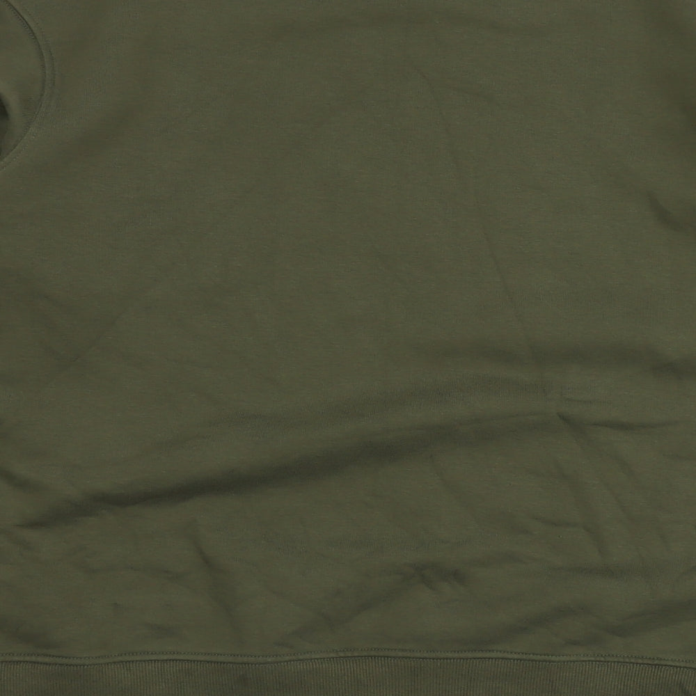 Marks and Spencer Womens Green Cotton Pullover Sweatshirt Size L Pullover - Merci