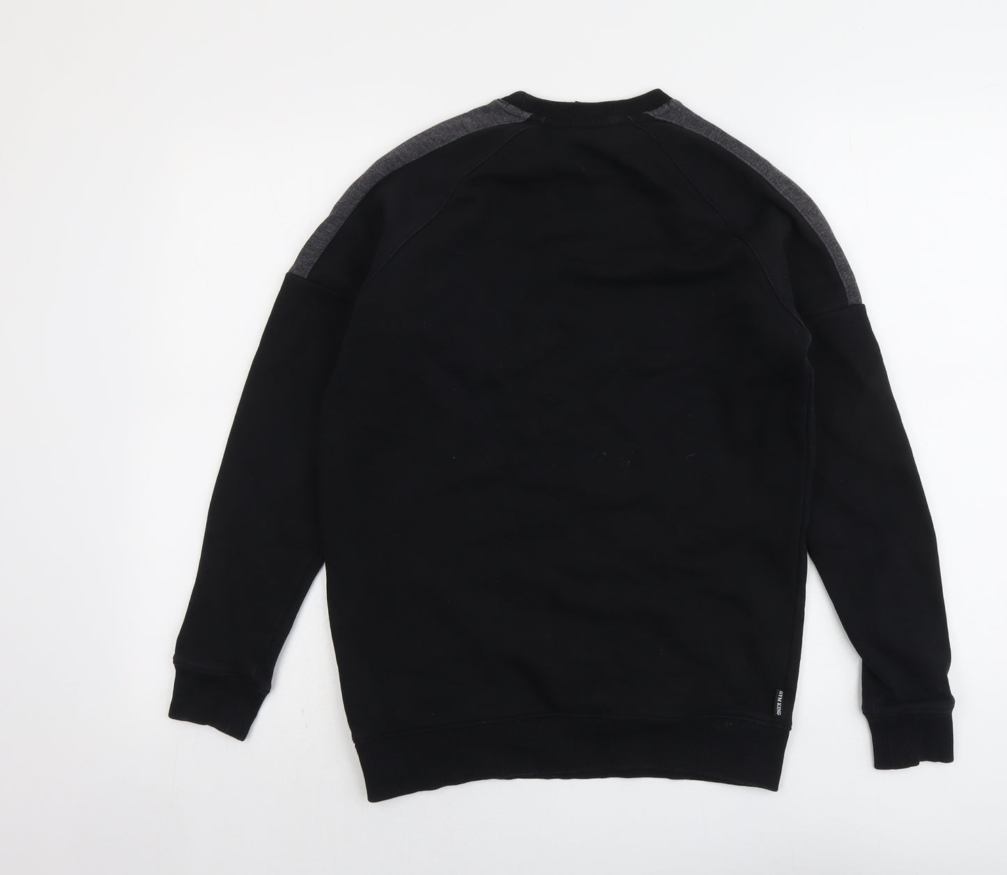 Gym King Mens Black Cotton Pullover Sweatshirt Size XS