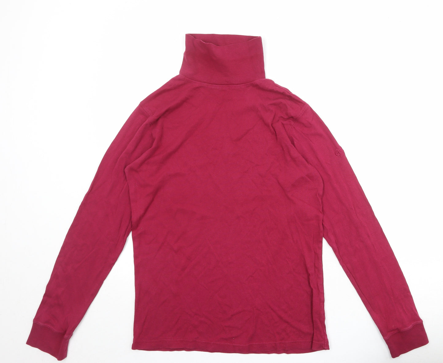 Cotton Traders Womens Pink 100% Cotton Pullover Sweatshirt Size L Pullover
