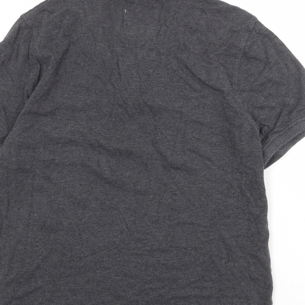 Racing Green Mens Green 100% Cotton Polo Size L Collared Pullover