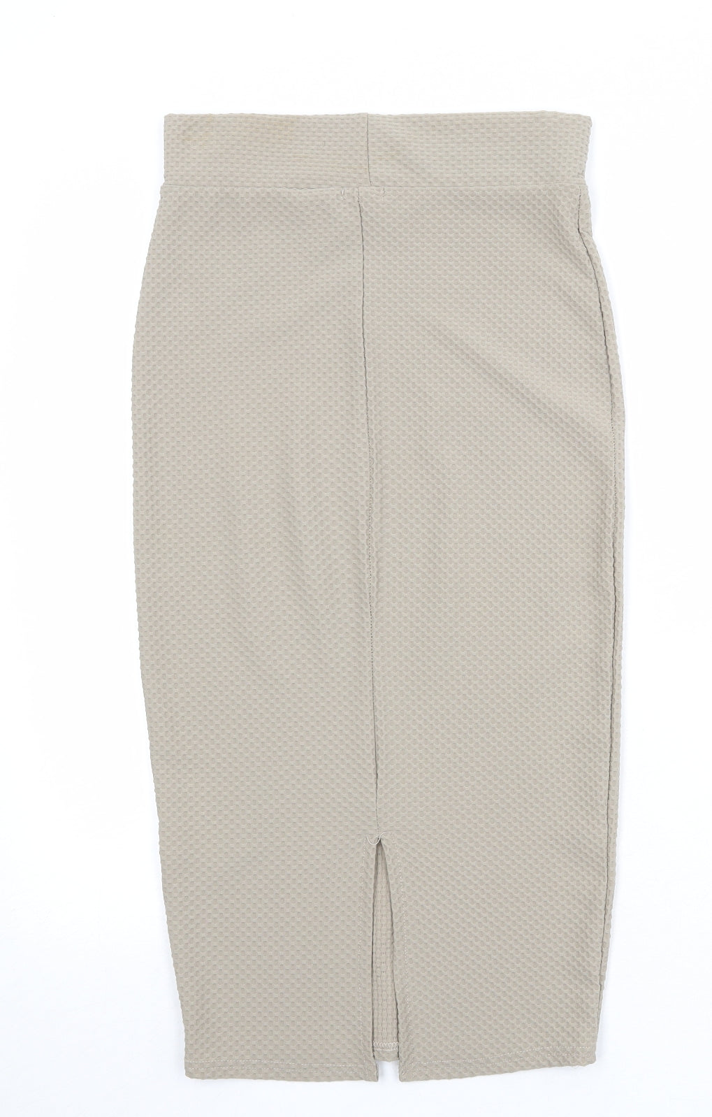 River Island Womens Beige Polyester Straight & Pencil Skirt Size 8