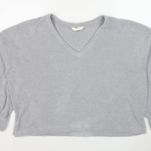 Marks and Spencer Womens Grey Polyester Pullover Sweatshirt Size XL Pullover