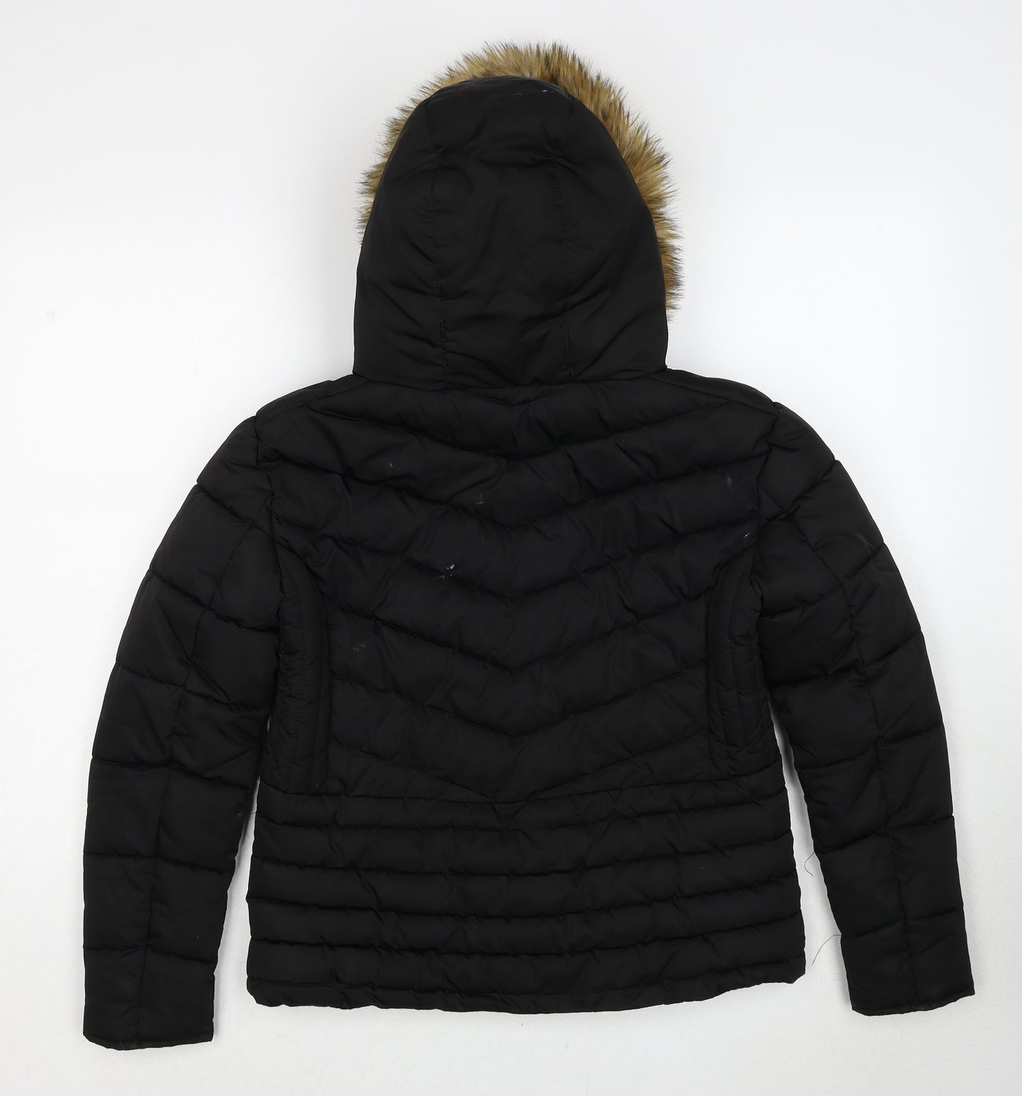McKenzie Girls Black Puffer Jacket Jacket Size 12-13 Years Zip
