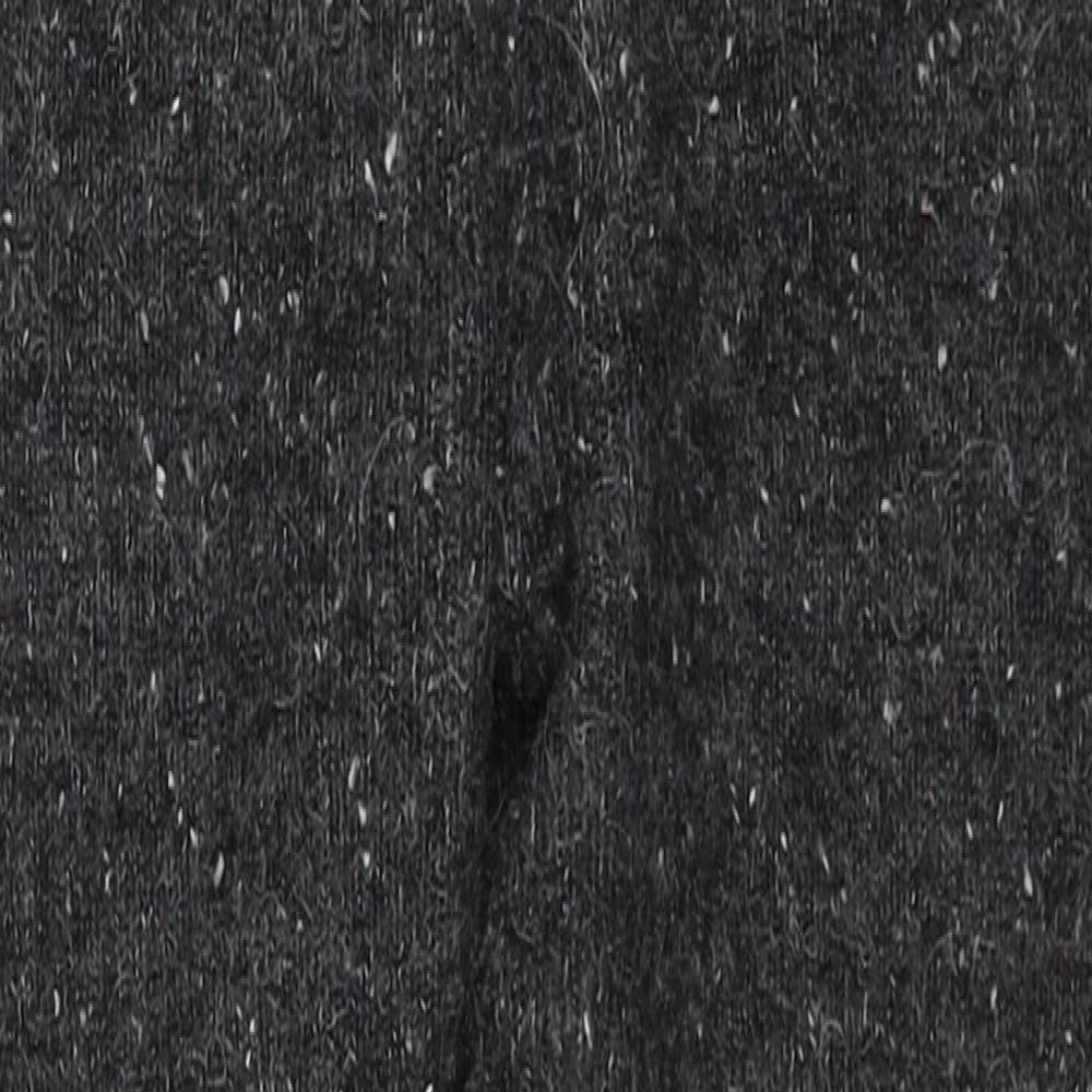 Zara Womens Grey Acrylic Capri Leggings Size S