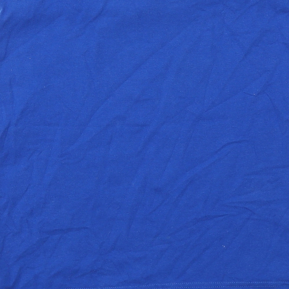 NEXT Womens Blue Cotton Bandage Skirt Size 10