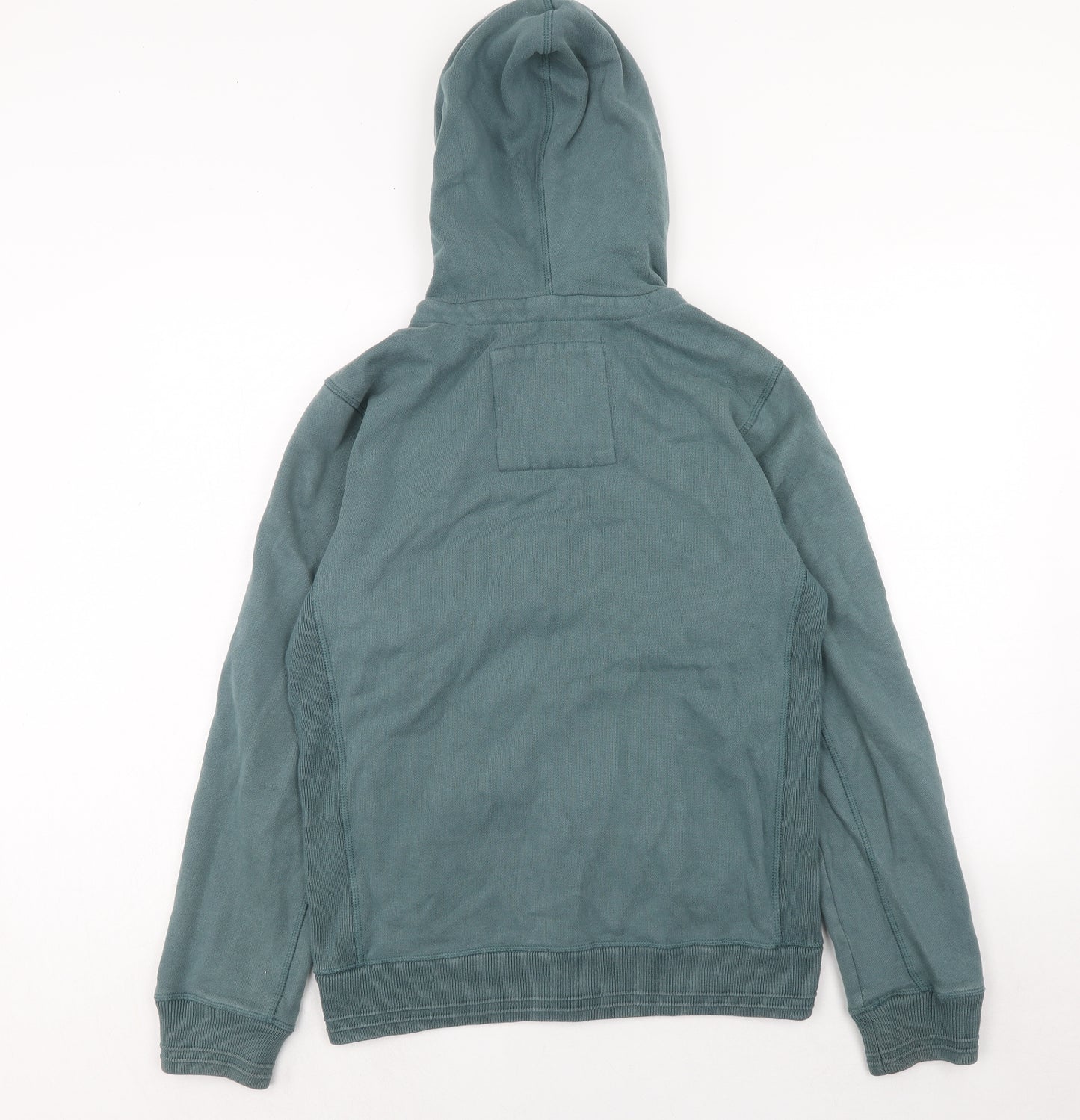 Fat Face Mens Blue Cotton Full Zip Hoodie Size S