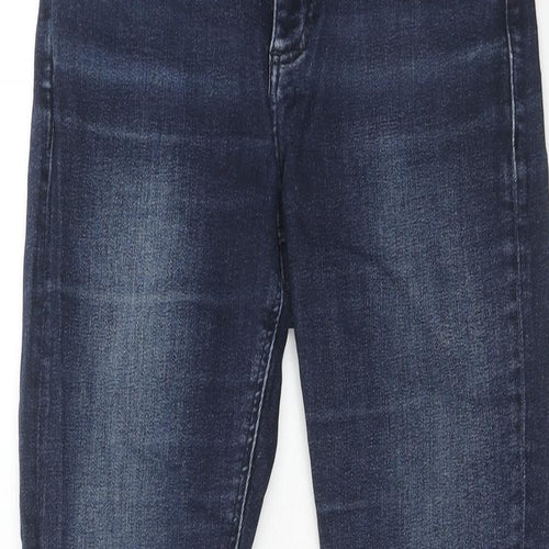 ASOS Womens Blue Cotton Skinny Jeans Size 26 in L30 in Regular Zip
