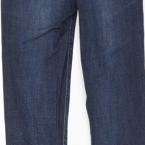 ASOS Womens Blue Cotton Skinny Jeans Size 26 in L30 in Regular Zip