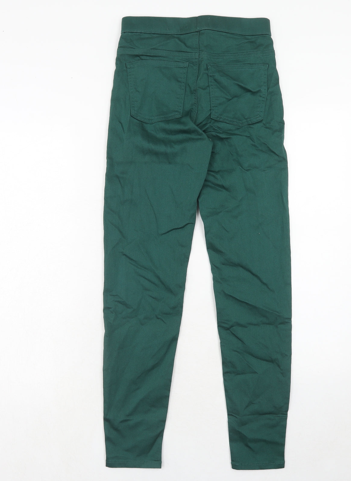 Marks and Spencer Womens Green Cotton Jegging Jeans Size 6 Regular