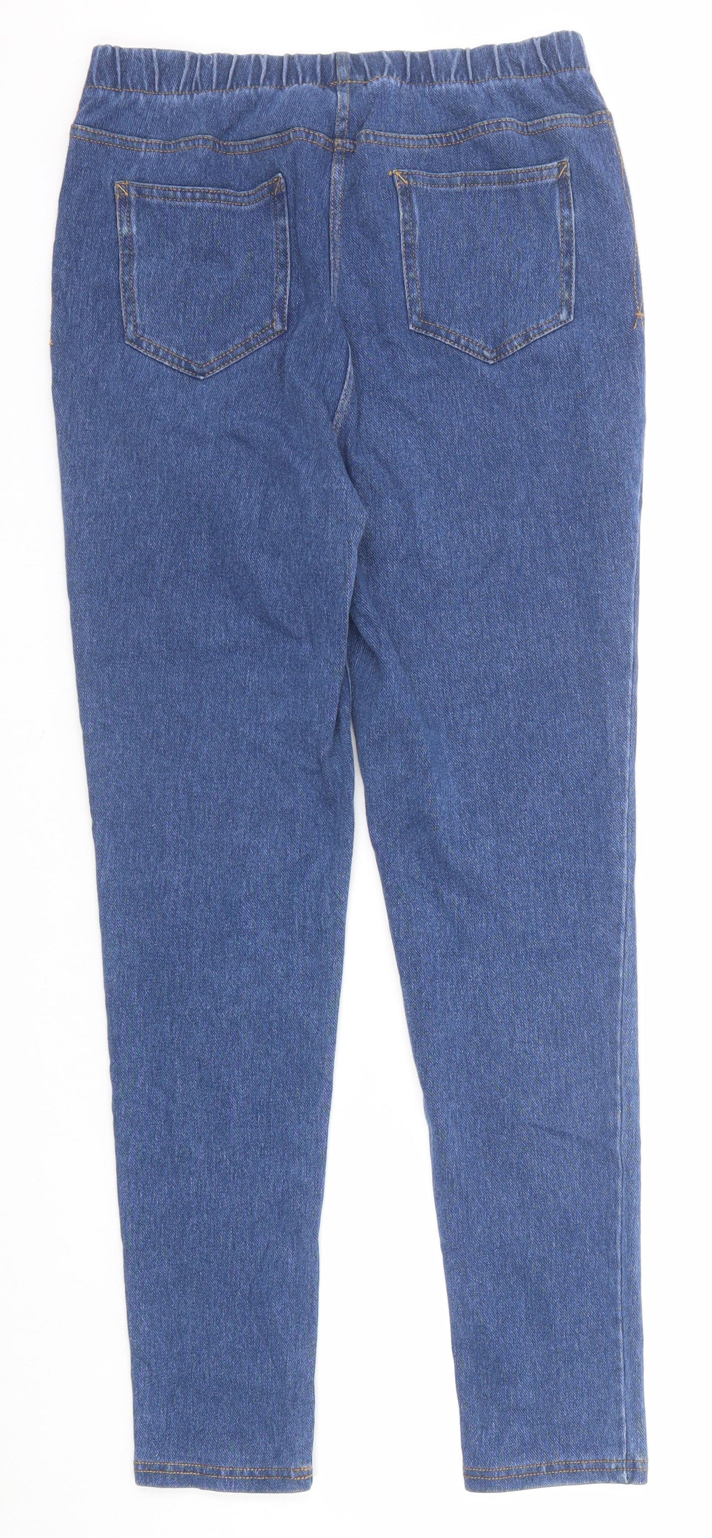 NEXT Womens Blue Cotton Jegging Jeans Size 12 Regular