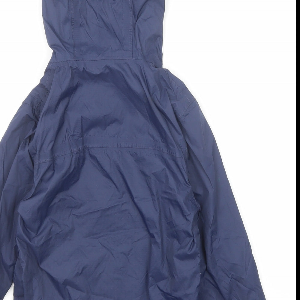 Mountain Warehouse Boys Blue Windbreaker Jacket Size 3-4 Years Zip