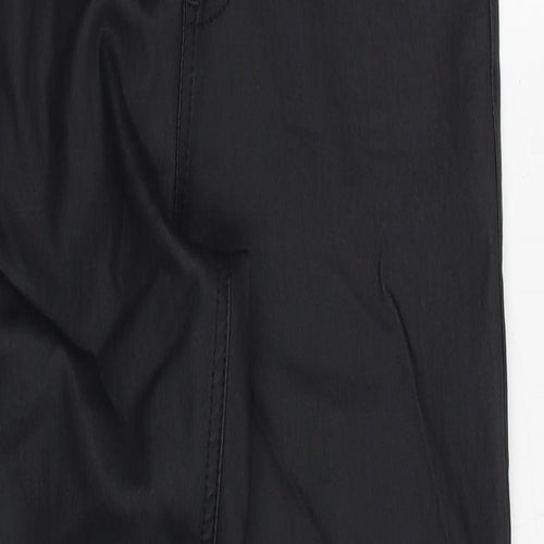 Marks and Spencer Womens Beige Viscose Trousers Size 8 Regular