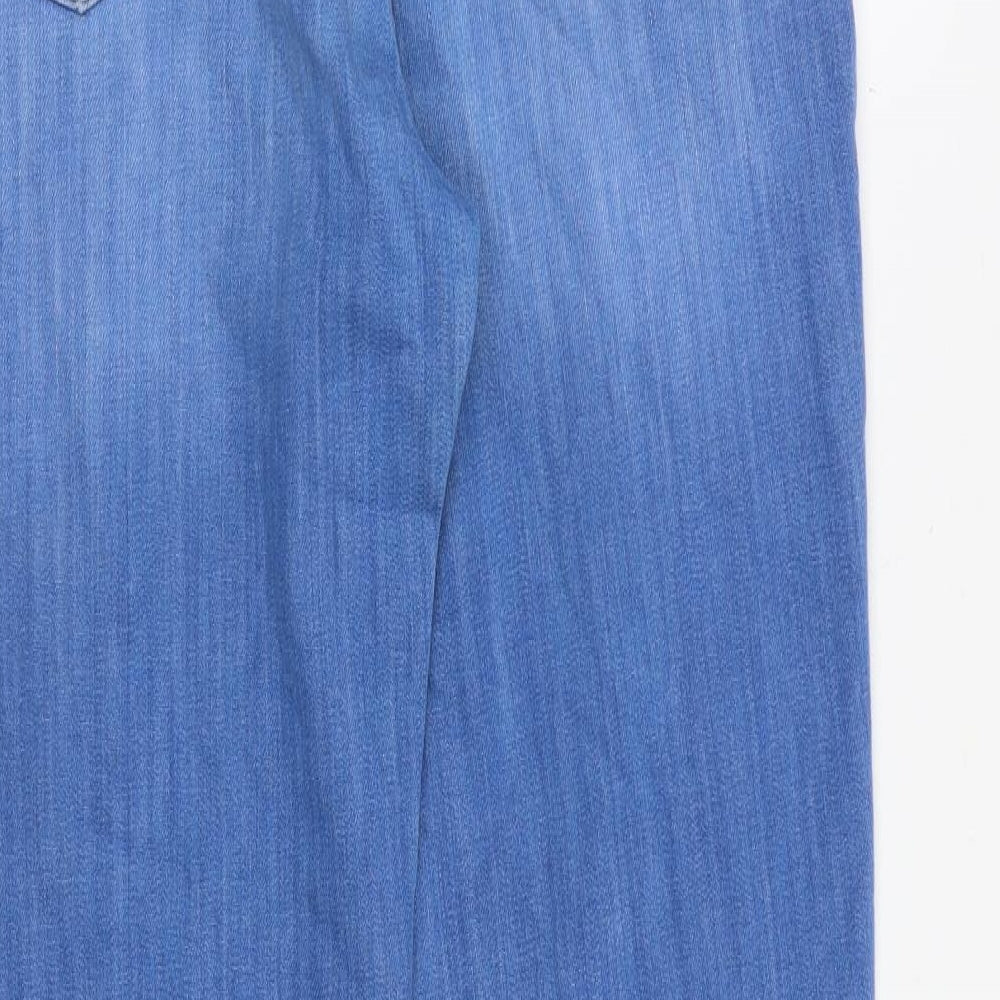 Signature by Levi Strauss & Co. Womens Blue Cotton Jegging Jeans Size 32 in Regular Zip