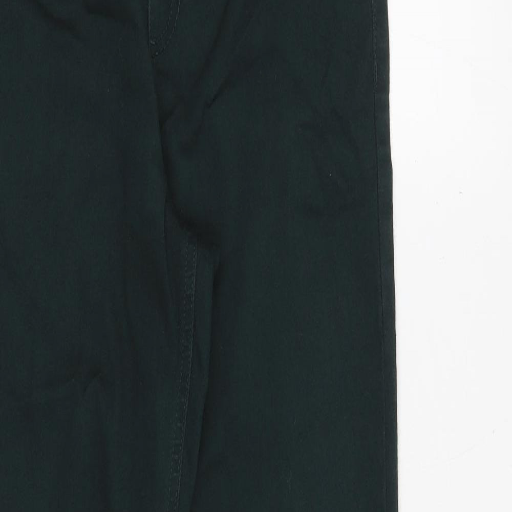 Marks and Spencer Womens Green Cotton Jegging Jeans Size 12 Regular