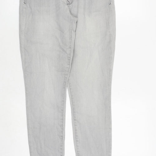 Gap Womens Grey Cotton Jegging Jeans Size 28 in Regular Zip