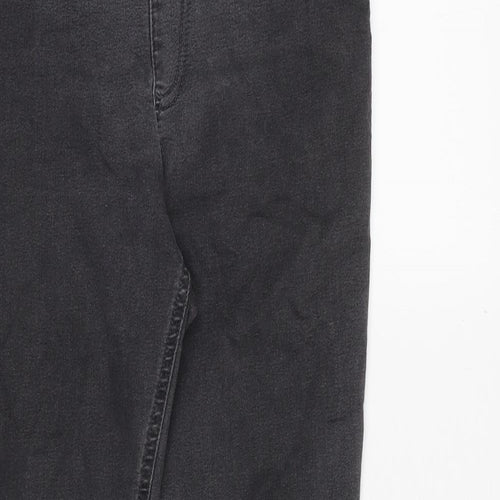 Marks and Spencer Womens Grey Cotton Jegging Jeans Size 10 Regular