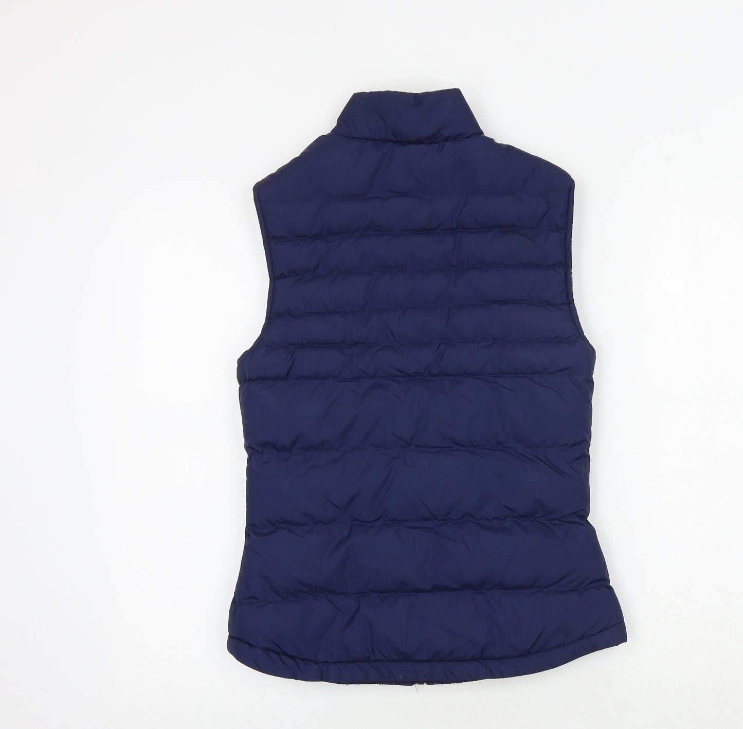 Jack Wills Womens Blue Gilet Jacket Size 8 Zip
