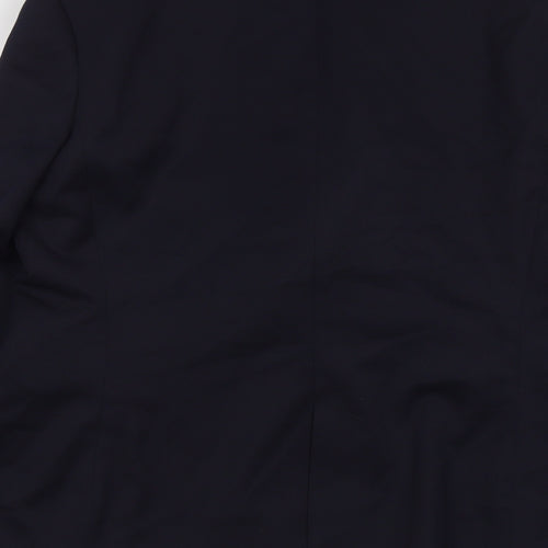 Brook Taverner Womens Blue Polyester Jacket Suit Jacket Size 8