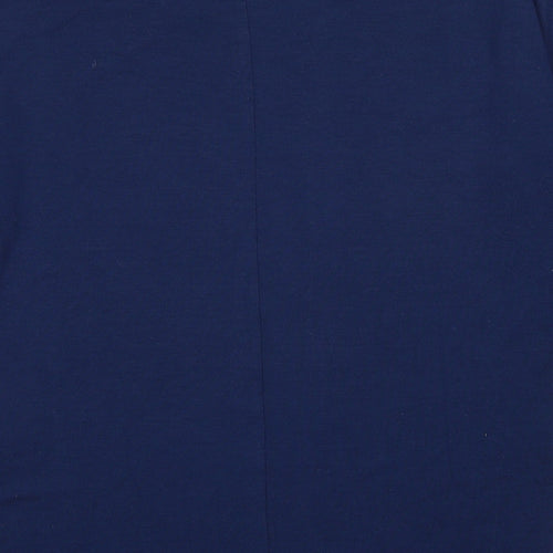 Betty Barclay Womens Blue Round Neck Polyester Pullover Jumper Size 8