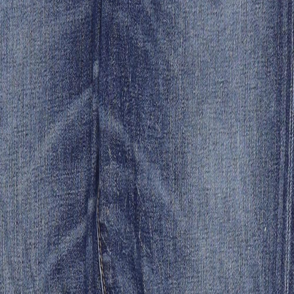 Polo Ralph Lauren Mens Blue Cotton Straight Jeans Size 32 in L34 in Regular Zip
