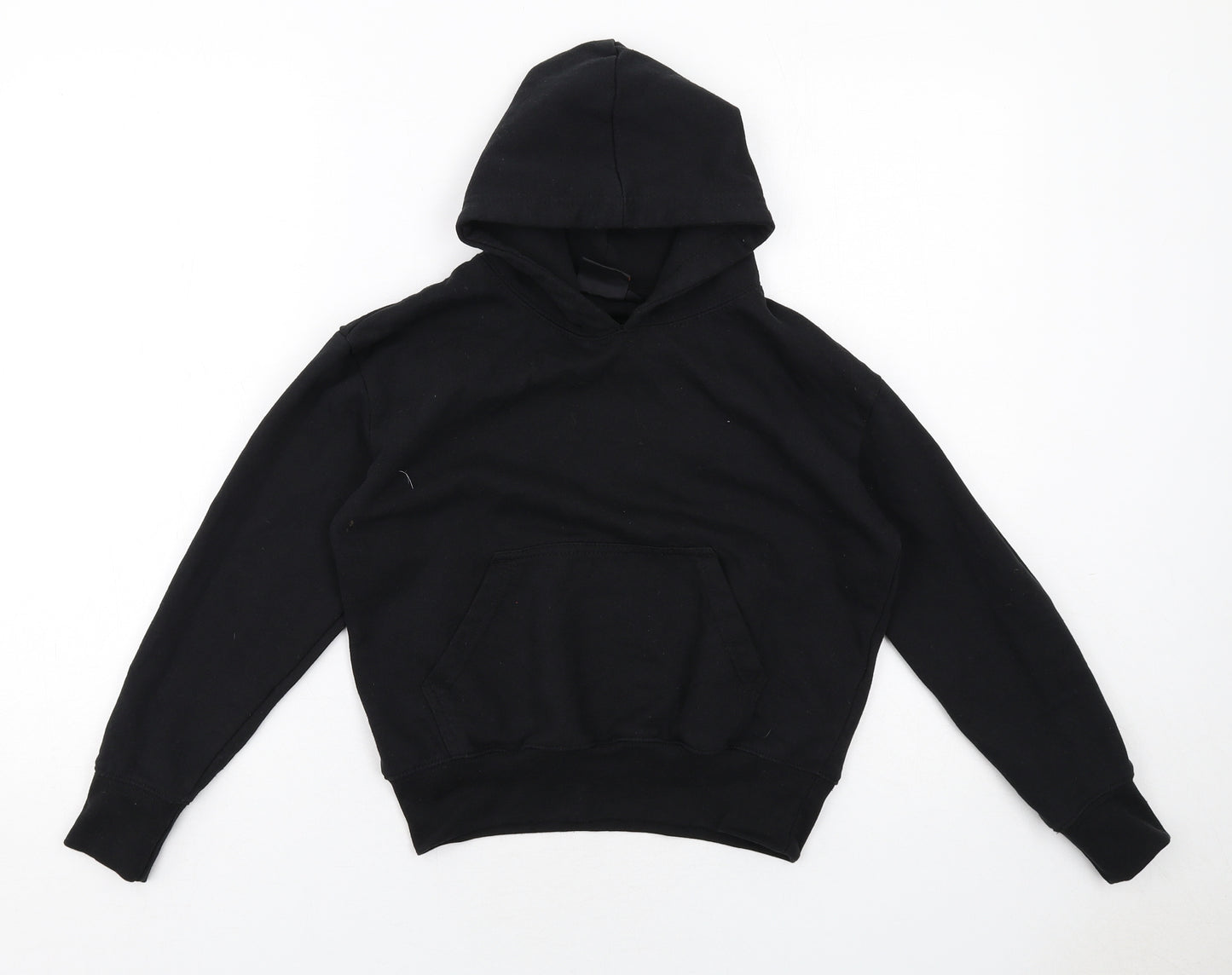 Urban Road Boys Black Polyester Pullover Hoodie Size 9-10 Years Pullover