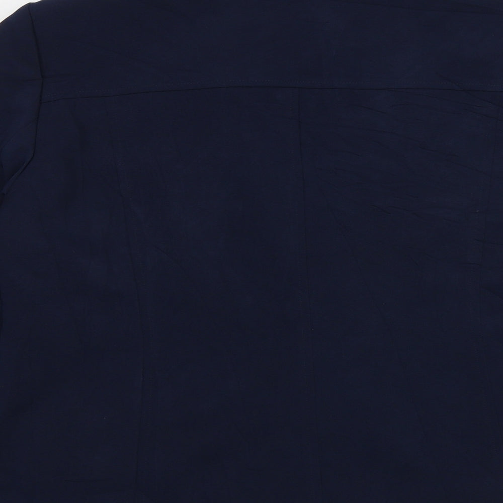 Classics Womens Blue Jacket Size 16 Zip