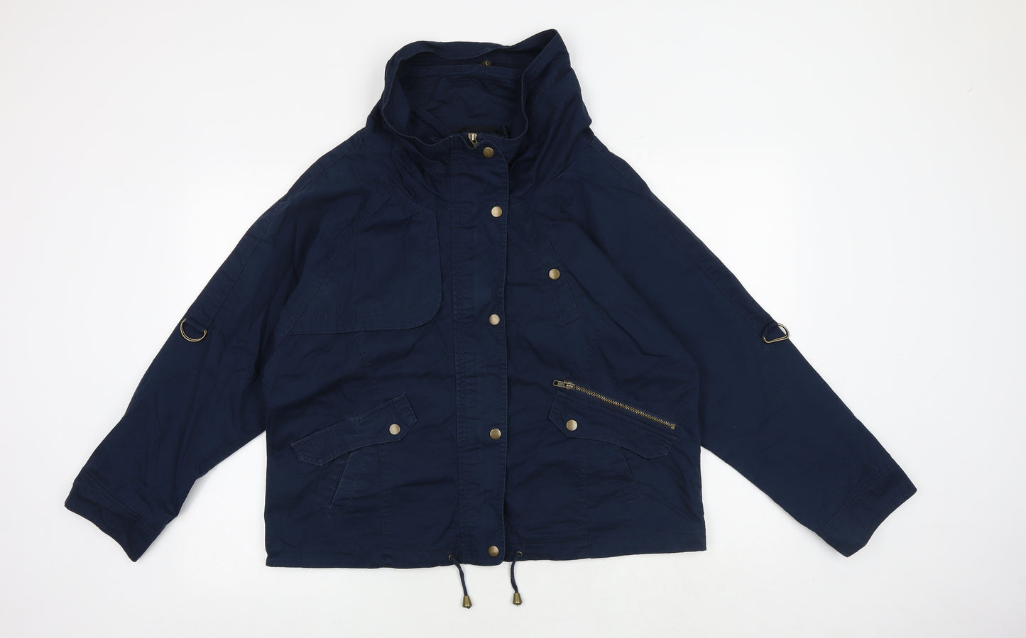 Dunnes Stores Womens Blue Jacket Size 18 Toggle