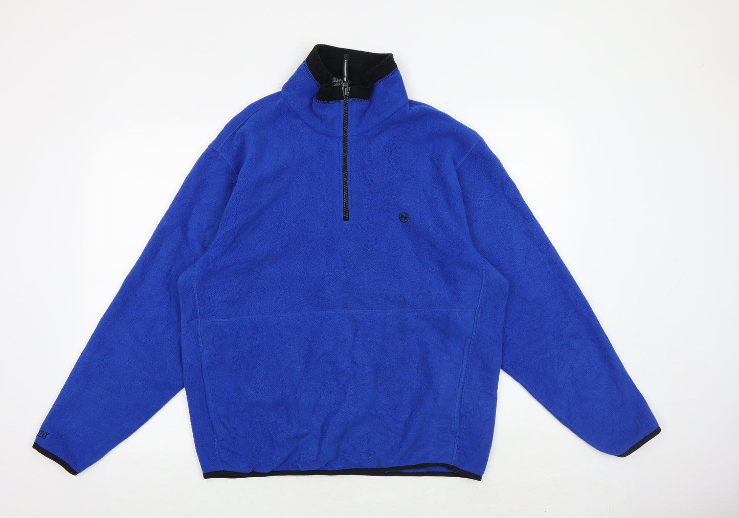 Nautica Mens Black Polyester Pullover Sweatshirt Size M