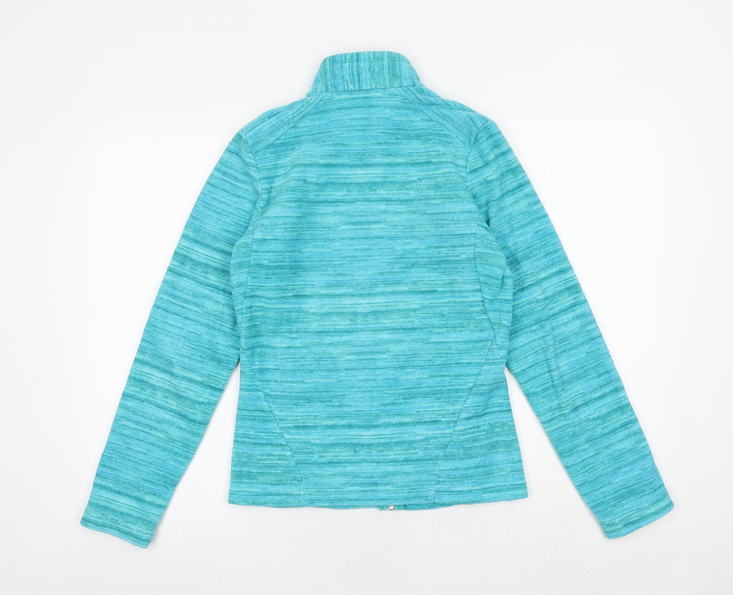 DECATHLON Womens Blue Geometric Jacket Size XS Zip