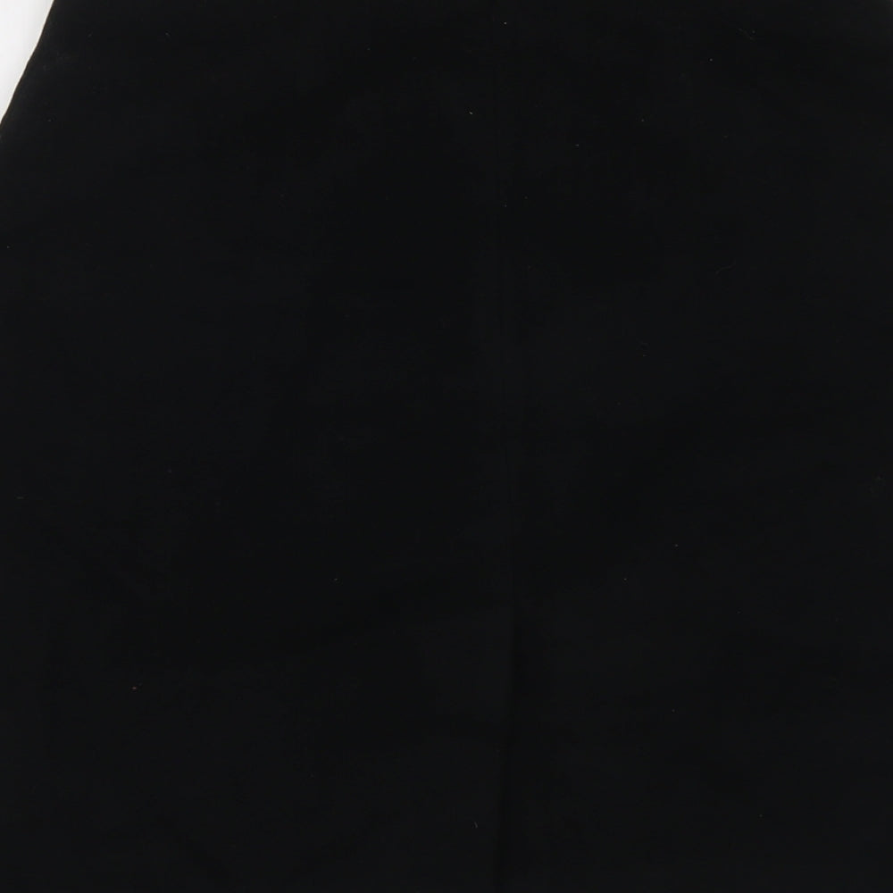 Hobbs Womens Black Wool Straight & Pencil Skirt Size 12 Zip