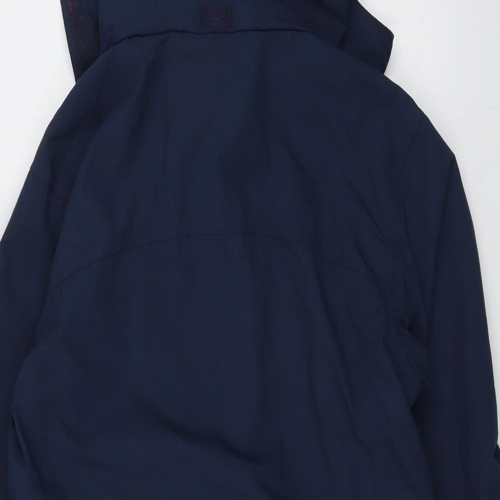 Karrimor Womens Blue Windbreaker Jacket Size 16 Zip