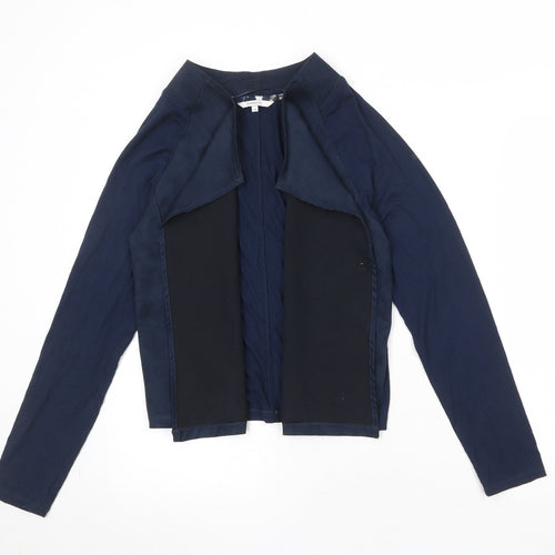 Sandwich Womens Blue V-Neck Polyester Cardigan Jumper Size M