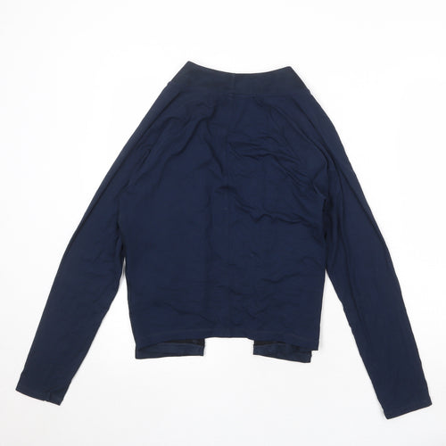 Sandwich Womens Blue V-Neck Polyester Cardigan Jumper Size M