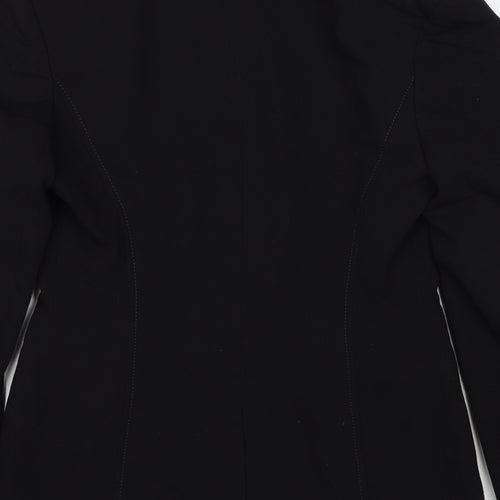 Dorothy Perkins Womens Black Polyester Jacket Blazer Size 8