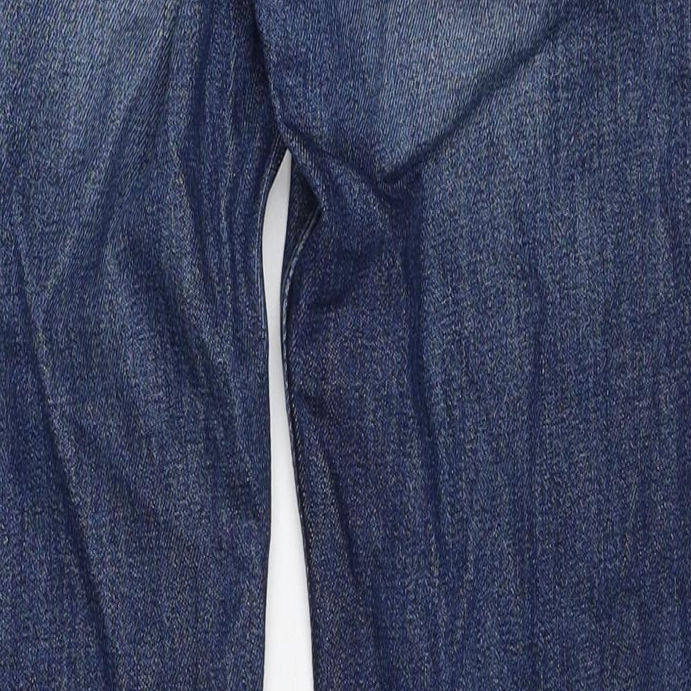 Diesel Mens Blue Cotton Straight Jeans Size 30 in L30 in Regular Button