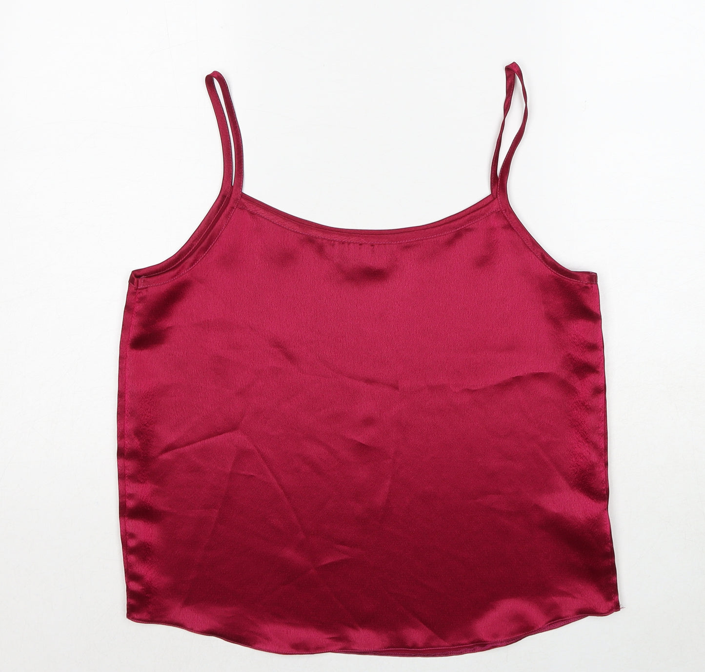 Choices Womens Purple Polyester Camisole Tank Size 12 Round Neck