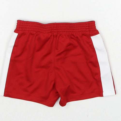 Nike Boys Red Polyester Cropped Trousers Size 9-12 Months Pullover - Liverpool F.C