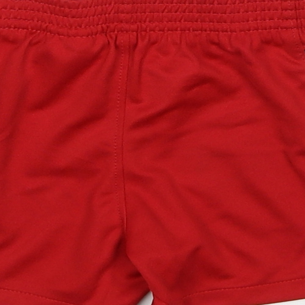 Nike Boys Red Polyester Cropped Trousers Size 9-12 Months Pullover - Liverpool F.C