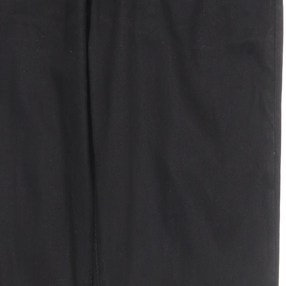 Gap Mens Black Cotton Straight Jeans Size 36 in L34 in Regular Zip